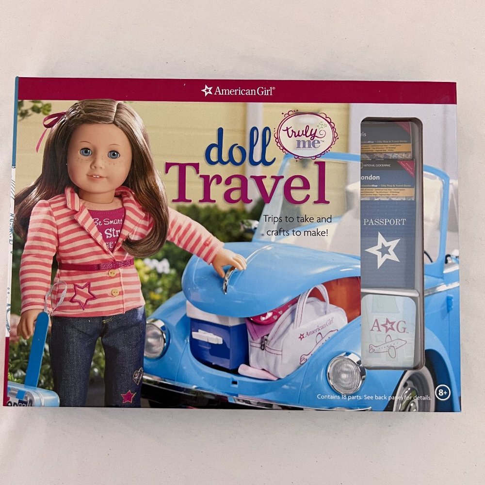 American Girl - Doll Travel Book - Trips to take and crafts to make!
